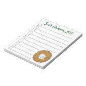 食料品リストパーソナライズされたラットケーポテトパンケーキ ノートパッド (回転)