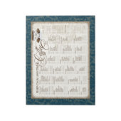 食料品リストパ保ッド- Calm and Drink Coffee Cup ノートパッド (回転)