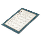 食料品リストパ保ッド- Calm and Drink Coffee Cup ノートパッド (アングル)