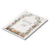 食料品リスト ノートパッド (回転)