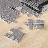 食料品倉庫ヴィンテージ産業景観 ジグソーパズル (側面)