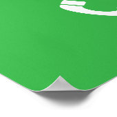 食料品市場のカスタムポスター ポスター (角)