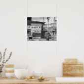 食料品店とサンドイッチ店, 1934.ヴィンテージ写真 ポスター (キッチン)