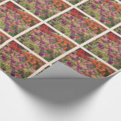 食料品店の色が多い ラッピングペーパー (角)