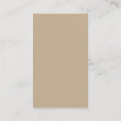 食料品店市場バッグ配達サービス 名刺 (裏面)