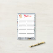 食料品店 ポストイット (デスク上)