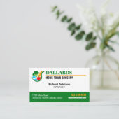 食料品店 名刺 (スタンド正面)