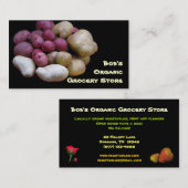 食料品店 名刺 (正面/裏面)