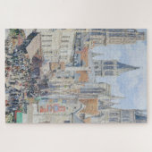 食料品通り | ルーアンフランス1898カミーユピサール ジグソーパズル (横)