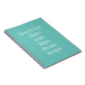 食料品雑貨おもしろい店ホープドリームリスト ノートブック (右側)