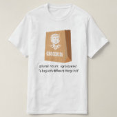 食料品 Tシャツ (デザイン正面)