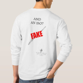 食料品ISO II Fl.bl.テキスト。LS Tシャツ