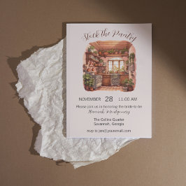 食料庫を満たそう、キッチン ブライダルシャワーの招待状 招待状