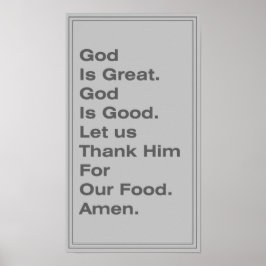 食料恵み ポスター