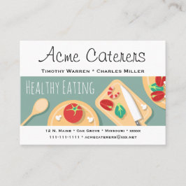 食料調達する健康な食糧 名刺