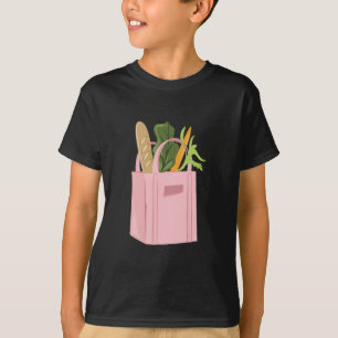食料雑貨のバッグ Tシャツ