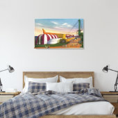 食料・農業ビルの外観 キャンバスプリント (インサイチュ (寝室))