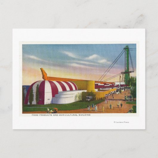 食料・農業ビルの外観 ポストカード (正面)
