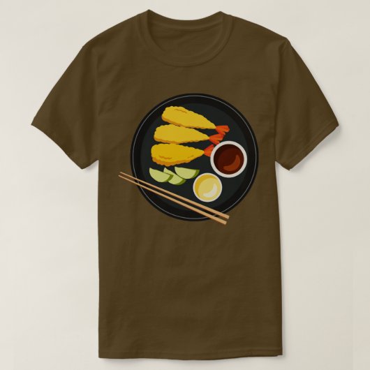 食日本のべ物26 Tシャツ (デザイン正面)