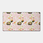 食日本のべ物：すし柄2 デスクマット (正面)