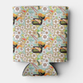 食日本のべ物：すし柄4 缶クーラー (正面)