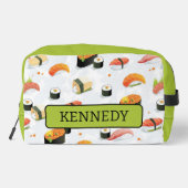 食日本のべ物：すし柄 ドップキット (裏面)