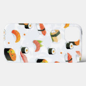 食日本のべ物:すし柄 Case-Mate iPhoneケース (裏面 (横))