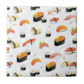 食日本のべ物：寿司柄 タイル (正面)