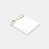 食日本のべ物:寿司柄 ポストイット (アングル)