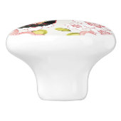 食日本のべ物：寿司模様2 セラミックノブ (側面)