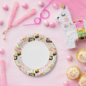 食日本のべ物：寿司模様2 ペーパープレート (パーティー)