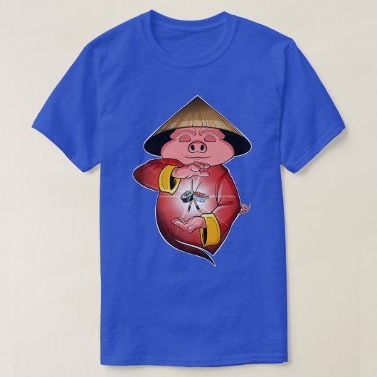 食日本のべ物I巻き恋人Iアジア寿司ピグプレミ Tシャツ (デザイン正面)
