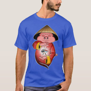 食日本のべ物I巻き恋人Iアジア寿司ピグプレミ Tシャツ