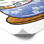 食日本のべ茶碗蒸し ポスター (角)