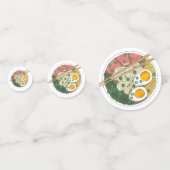 食日本の品豚肉ラーメン麺スープグルメ コンフェッティ (正面)