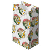 食日本の品豚肉ラーメン麺スープグルメ スモールペーパーバッグ (裏面アングル)