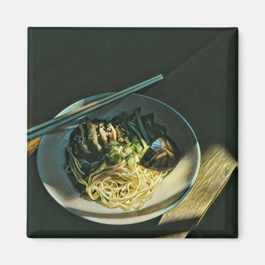 食日本の好き マグネット (正面)