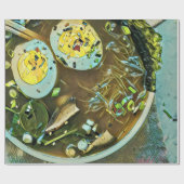 食日本の好き ラッピングペーパー (フラット)