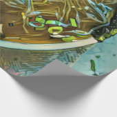 食日本の好き ラッピングペーパー (角)