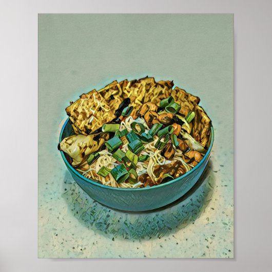 食日本の物好きのギフト ポスター (正面)