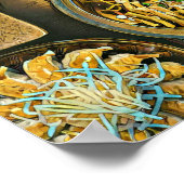 食日本の物好きのギフト ポスター (角)