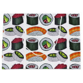 食日本の食すしカリフォルニアツナアボカド転が ラージペーパーバッグ (正面)