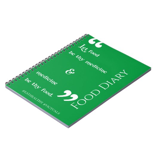 食日記(#Victuals) ノートブック (左側)
