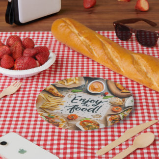 食楽しむ食ピザ2 ペーパープレート