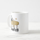 食欲不振の コーヒーマグカップ (正面左)