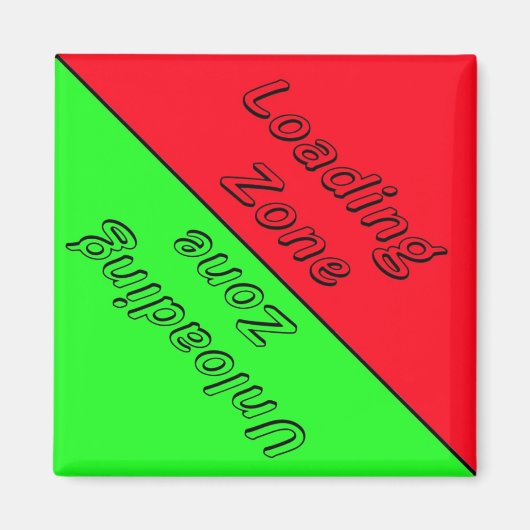 食洗機の積み込み及び積み出しゾーンマグネット マグネット (正面)