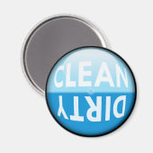 食洗機クリーンまたはダーティ記号 マグネット (正面/裏面)