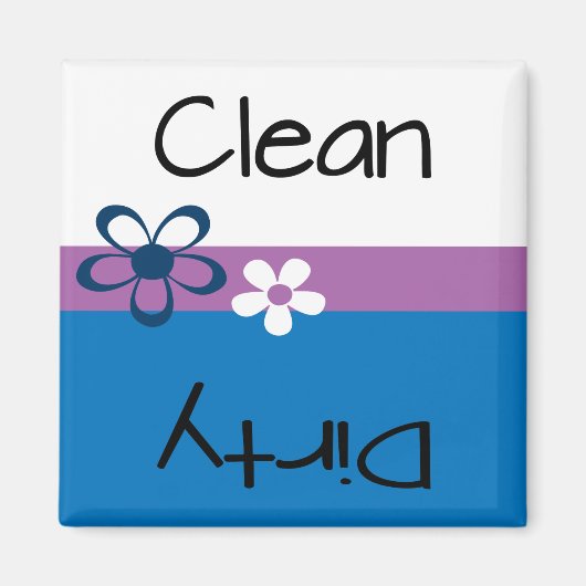 食洗機クリーン汚れ磁石 マグネット (正面)