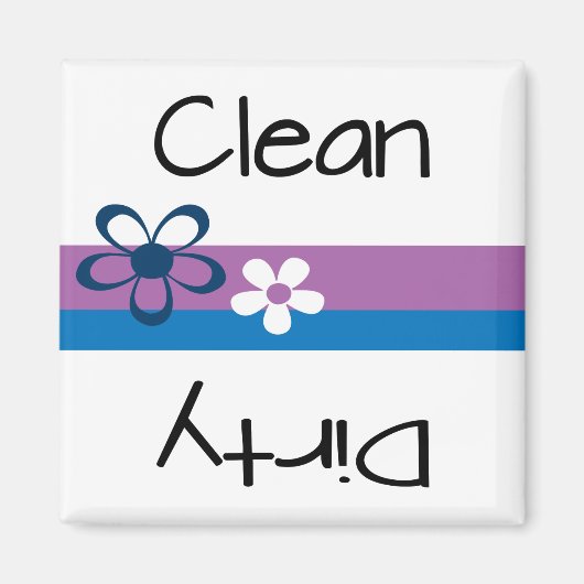 食洗機クリーン汚れ磁石 マグネット (正面)