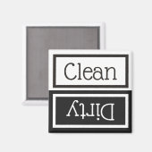 食洗機クリーン/ダーティマグネット マグネット (正面/裏面)